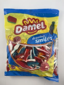 Damel Coloured Gummi Sharks 1kg Bag -CANDY TIME Store Photo 28 11 2023 4 25 03 pm