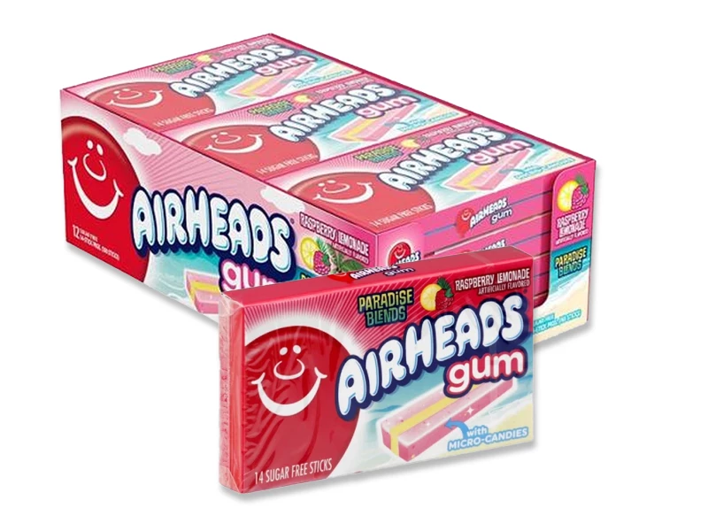 Airheads Gum Raspberry Lemonade 3 Airheads Gum Raspberry Lemonade