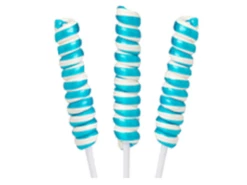 Blue Mini Unicorn Lollipops Box Of 24