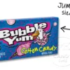 Bubble Yum Cotton Candy JUMBO 10 Piece Pack Box Of 12 -CANDY TIME Store bubble yum cotton candy large 10pack