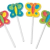 Butterfly Frosted Swirl Lollipops Box Of 12