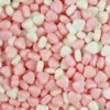 Candy Hearts Pink & White 1kg Bag -CANDY TIME Store candy hearts pink white 1