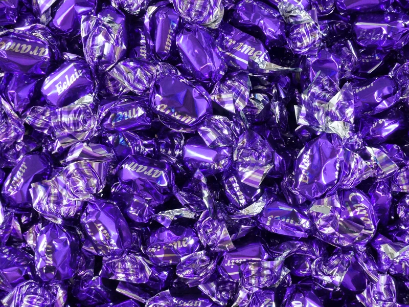 Caramel Toffees Purple 1kg Bag 3 Caramel Toffees Purple 1kg Bag