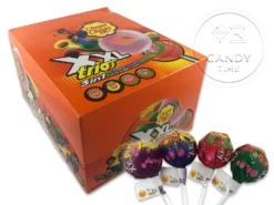 Chupa Chups XXL Trio 3in1 Lollipop Box Of 12