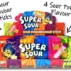 Cosmic Super Sour Powder & Stick 4 Flavour Single Box Of 24