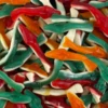 Damel Coloured Gummi Sharks 1kg Bag