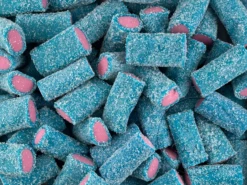 Damel Mini Jumbo Sour Raspberry Tubes 1kg Bag