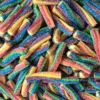 Damel Sour Filled Rainbow Twists 1kg Bag