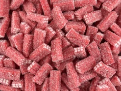 Damel Sour Strawberry Bricks 1kg Bag