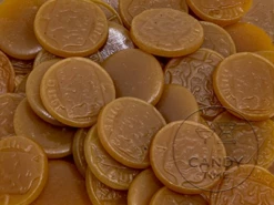 Dutch Brown Coins Salmiak Poen Licorice 1kg Bag