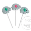 Elephant Lollipops Box Of 12 -CANDY TIME Store elephant character suckers
