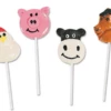 Farm Animal Lollipops Box Of 12 -CANDY TIME Store farm animals characters