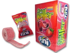 Fini Fizz Rollers Strawberry Box Of 40