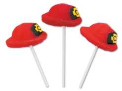 Fireman Hat Lollipops Box Of 12