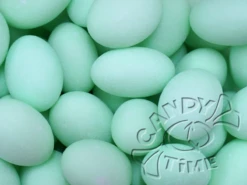 Green Sugared Almonds