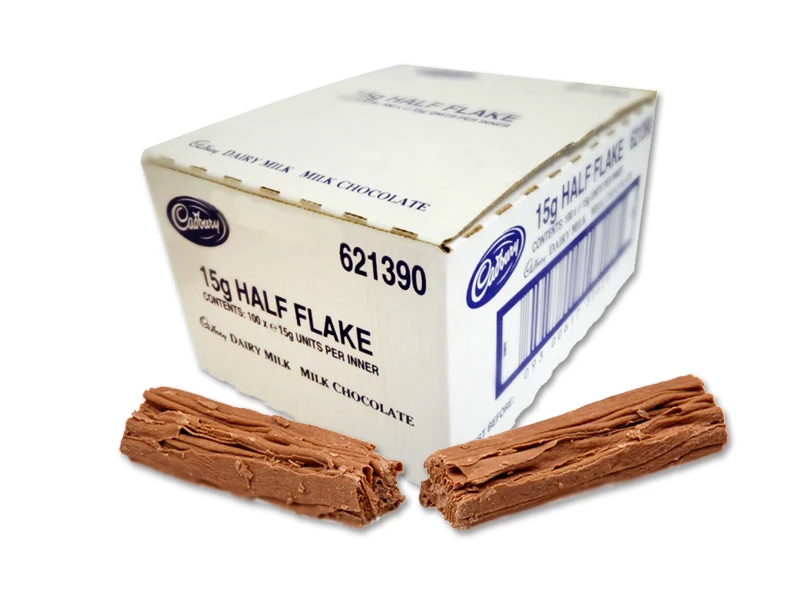 Cadbury Half Flake Catering Pack 100x15g 3 Cadbury Half Flake Catering Pack 100x15g