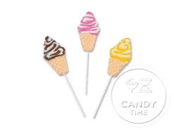 Ice Cream Cone Lollipops Box Of 12