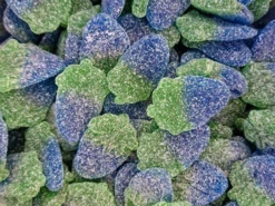 Kingsway UK Fizzy Blue Raspberries 1kg Bag