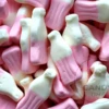 Kingsway UK Strawberry Milkshake Bottles 1kg Bag -CANDY TIME Store kingsway strawberry milkshake bottles