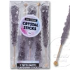 Crystal Rock Candy Sticks Tutti Frutti Light Purple 5 Pack -CANDY TIME Store lolliland crystal sticks tutti frutti purple 5pack