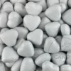Lolliland Milk Chocolate Foil Hearts 1kg Bag White