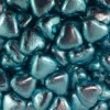 Lolliland Milk Chocolate Foil Hearts 1kg Bag Light Blue -CANDY TIME Store lolliland hearts light blue
