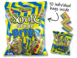 Lolliland Sour Strap Bites 10 Bag Multipack