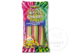 Lolliland Sour Straps Rasp Lemonade Pineapple 160g Bag