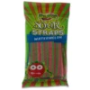 Lolliland Sour Straps Watermelon 160g Bag -CANDY TIME Store lollinauts straps watermelon