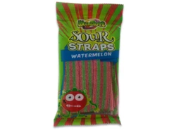 Lolliland Sour Straps Watermelon 160g Bag