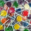 Flat Lollipops Mixed 1kg Bag 125pc -CANDY TIME Store lollipops mixed