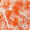 Flat Lollipops Orange 1kg Bag 125pc -CANDY TIME Store lollipops orange