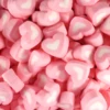 Lolliland Heart Shaped Marshmallows Pink 1kg Bag -CANDY TIME Store marshmallows hearts pink