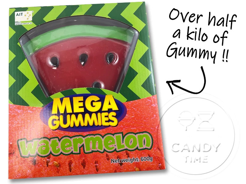 Mega Giant Gummy Watermelon 3 Mega Giant Gummy Watermelon