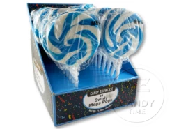 Swirly Mega Pop Blue Box Of 24