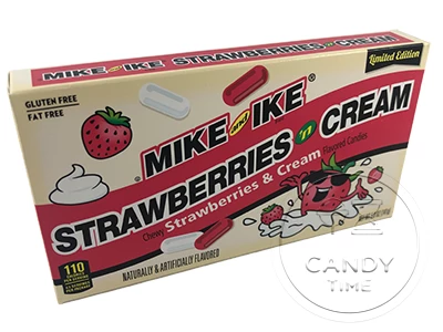 Mike And Ike Strawberries N Cream Video Box 3 Mike And Ike Strawberries N Cream Video Box