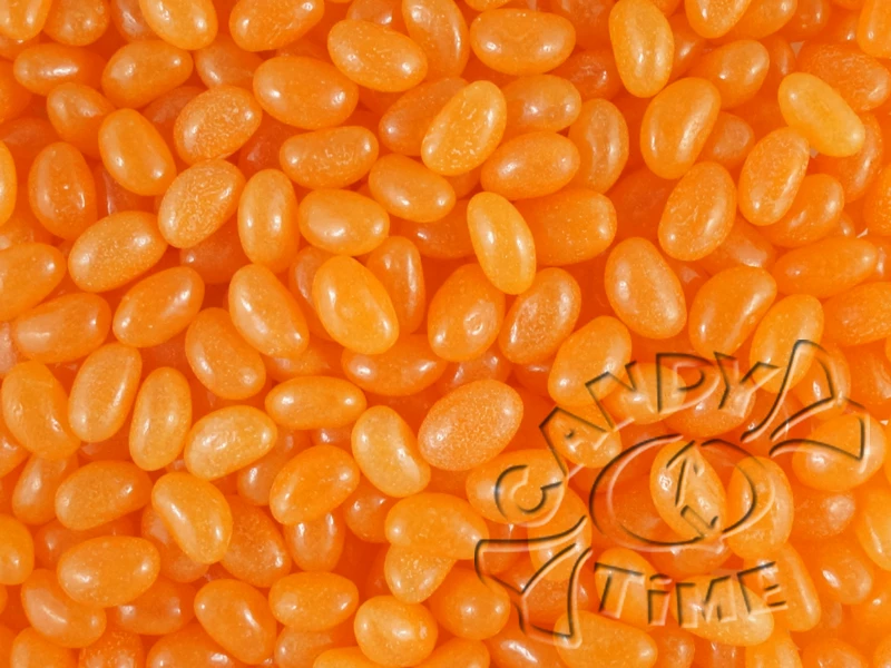 Mini Jelly Beans Orange 1kg Bag 3 Mini Jelly Beans Orange 1kg Bag