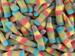 Rainbow Sour Bottles 1kg Tub