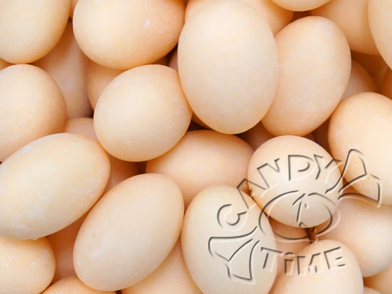 Orange Sugared Almonds 3 Orange Sugared Almonds