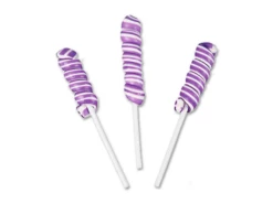 Purple Mini Unicorn Lollipops Box Of 24