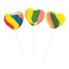 Rainbow Heart Lollipops Box Of 12