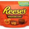 Reeses Miniature Cups 297g Share Pack -CANDY TIME Store reeses mini cups share pouch