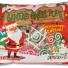 Santa Swirl Flat Tattoo Lollipops 28pce Bag -CANDY TIME Store santas swirl pops 28pce