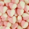 Sour Hearts Pink 1kg Bag