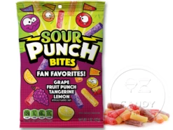 Sour Punch Bites Fan Favs Bag Box Of 12