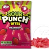 Sour Punch Bites Strawberry Bag Single