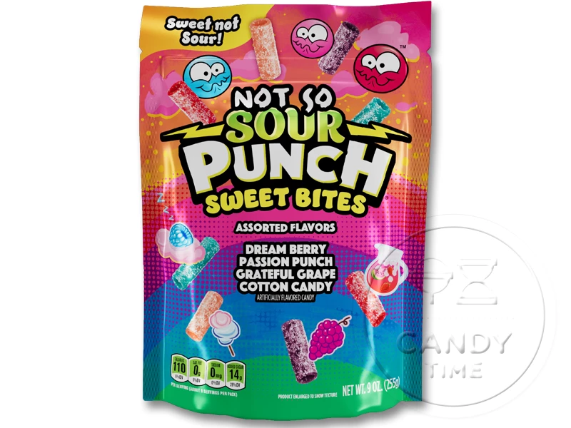 Sour Punch Bites SWEET Bites Bag Single 3 Sour Punch Bites SWEET Bites Bag Single
