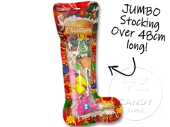 Christmas Candy Selection JUMBO Stocking