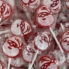 Santa Claus Flat Lollipops Red 67pce Bag -CANDY TIME Store sweet treats santa lollipops