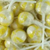 Swirl Ball Lollipops Yellow 1kg Bag -CANDY TIME Store swirl ball pops yellow